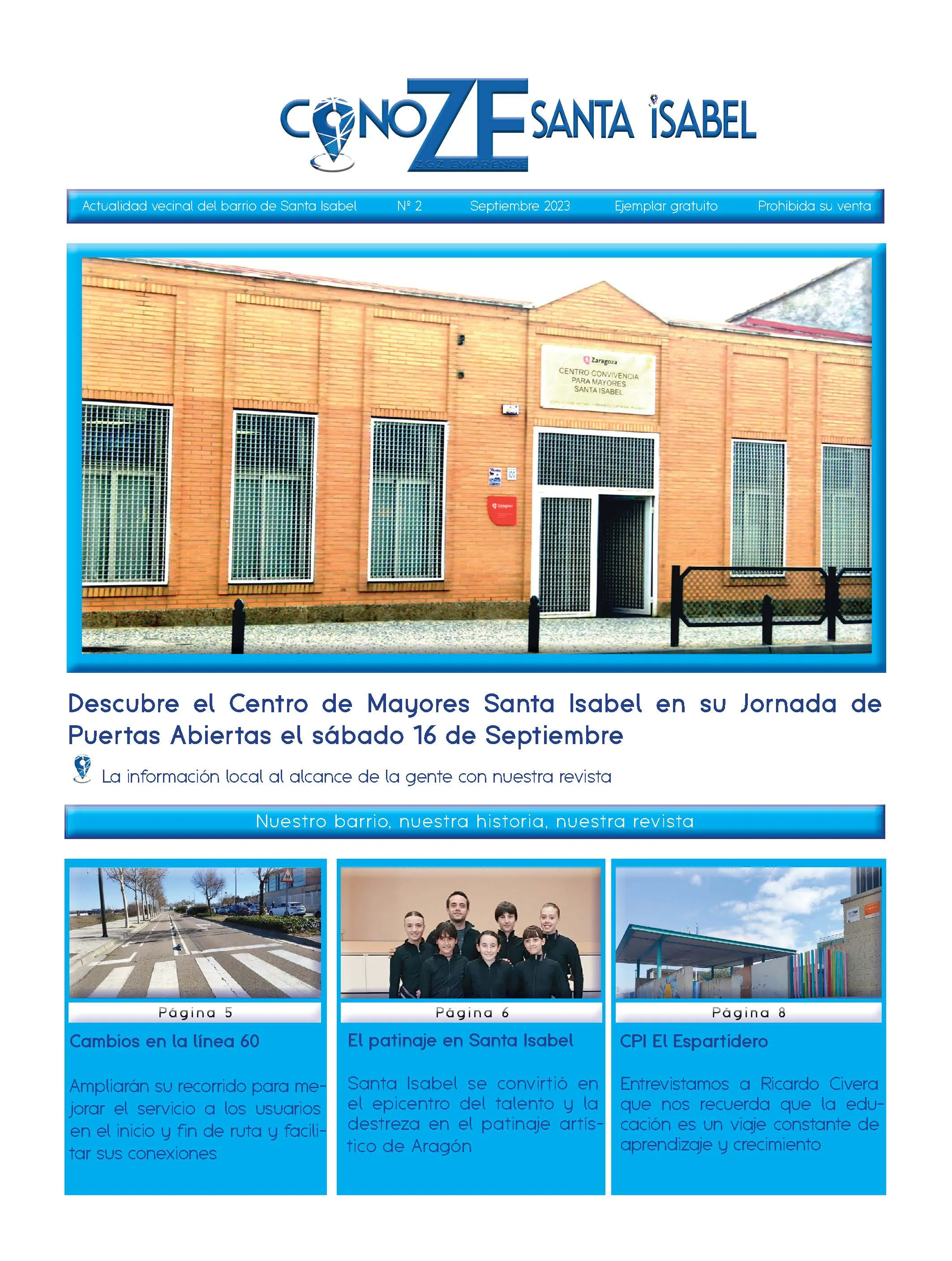 Portada de Nº2  Septiembre 2023