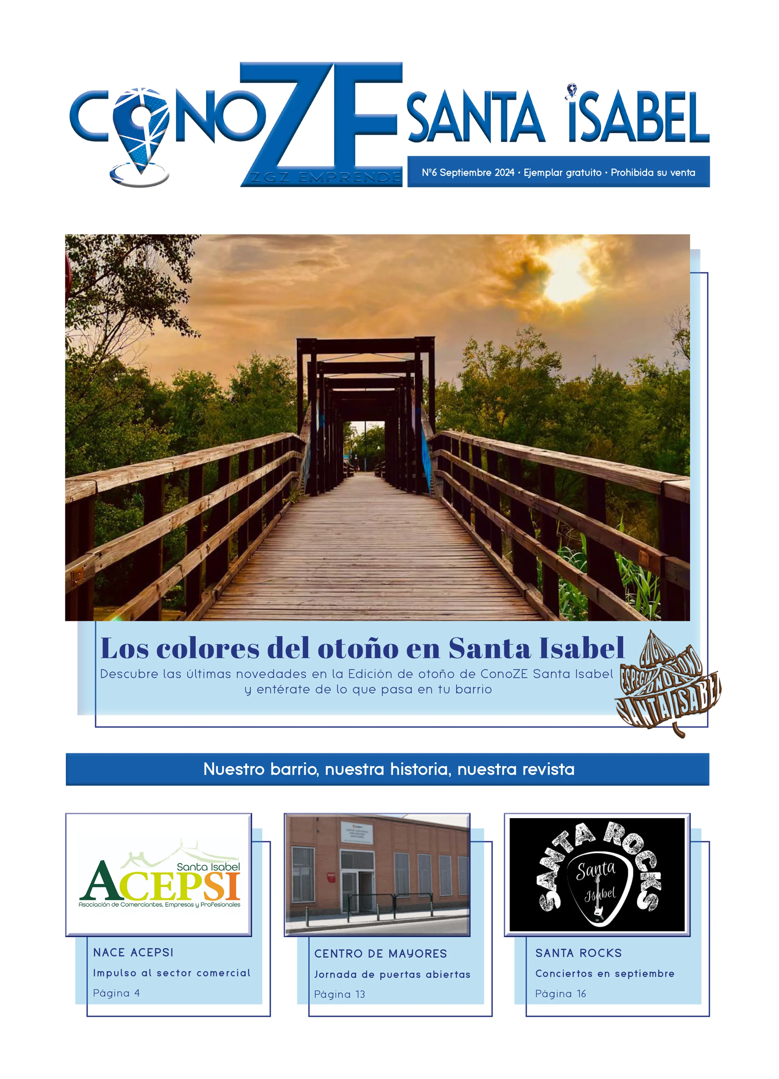 Portada de Nº6  Septiembre 2024