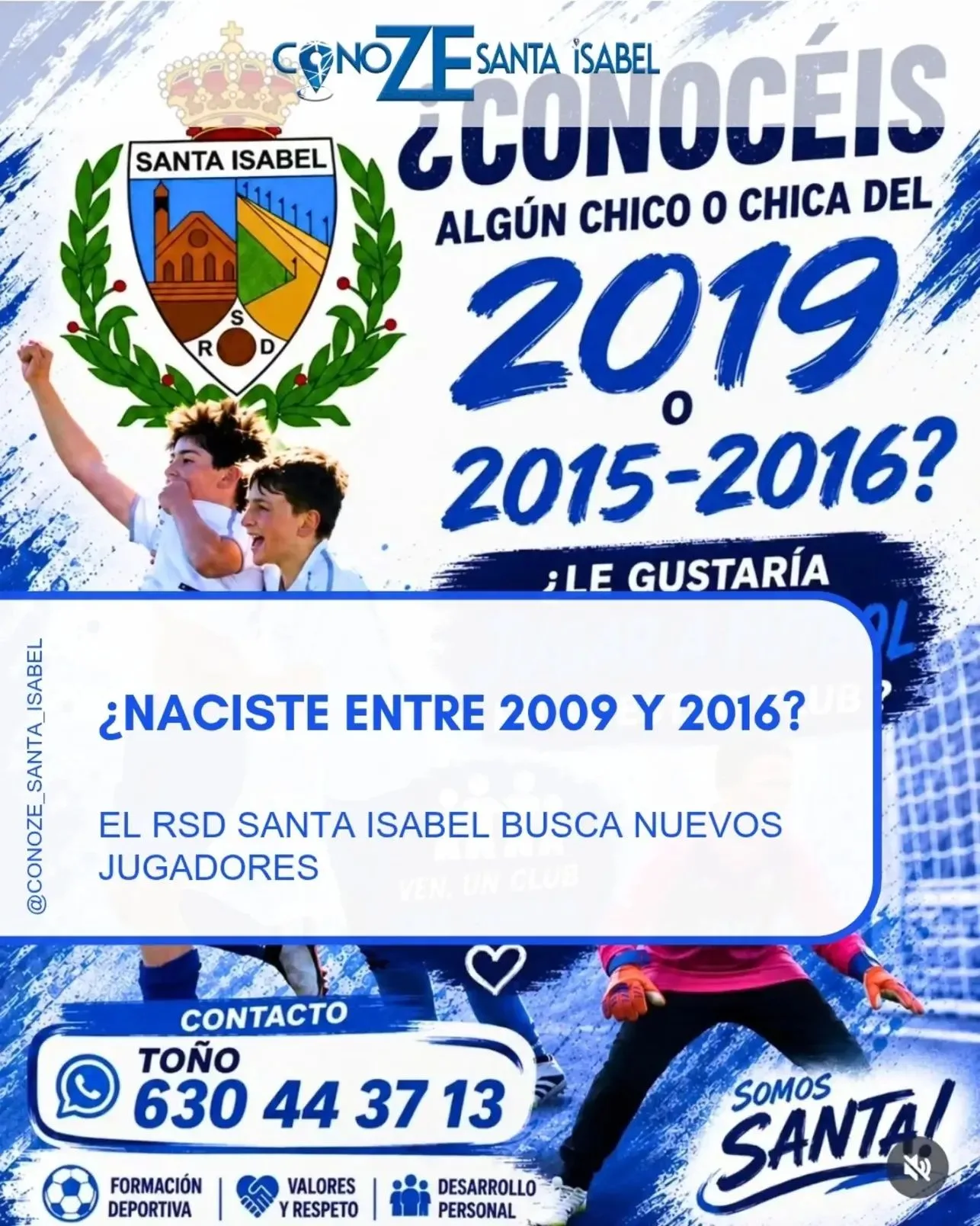 ¿Naciste entre el 2009 y el 2016?