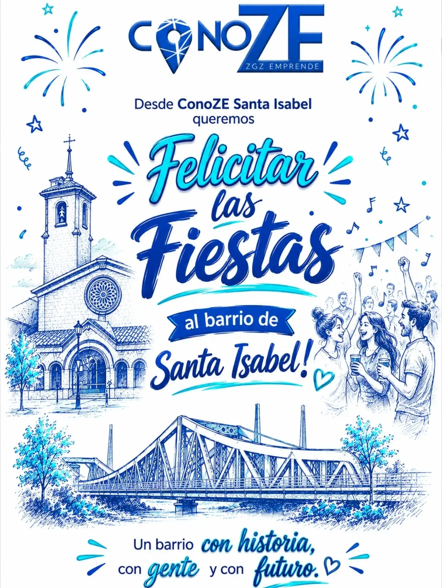 Felices Fiestas Santa Isabel