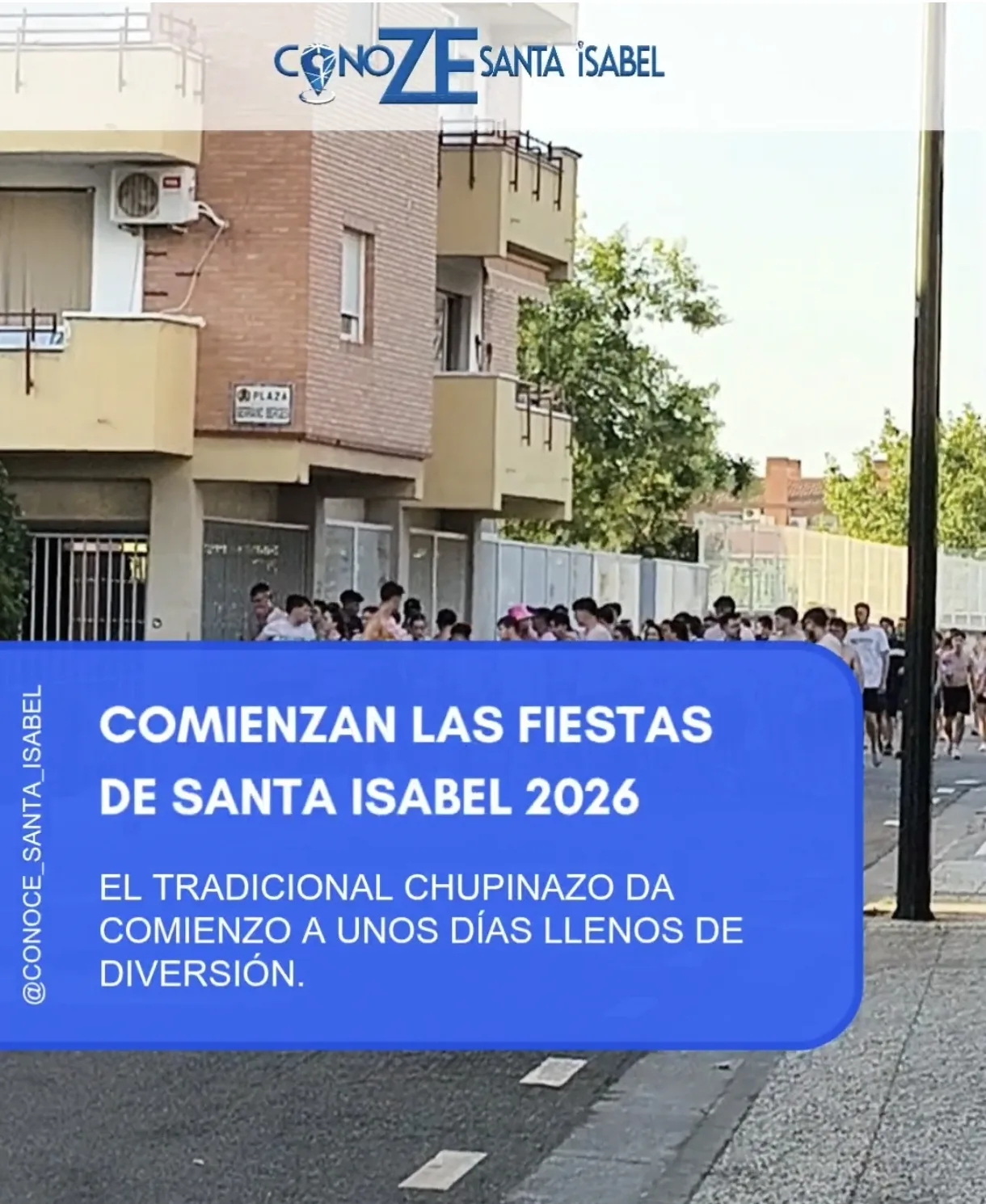 Comienzan las fiestas de Santa Isabel