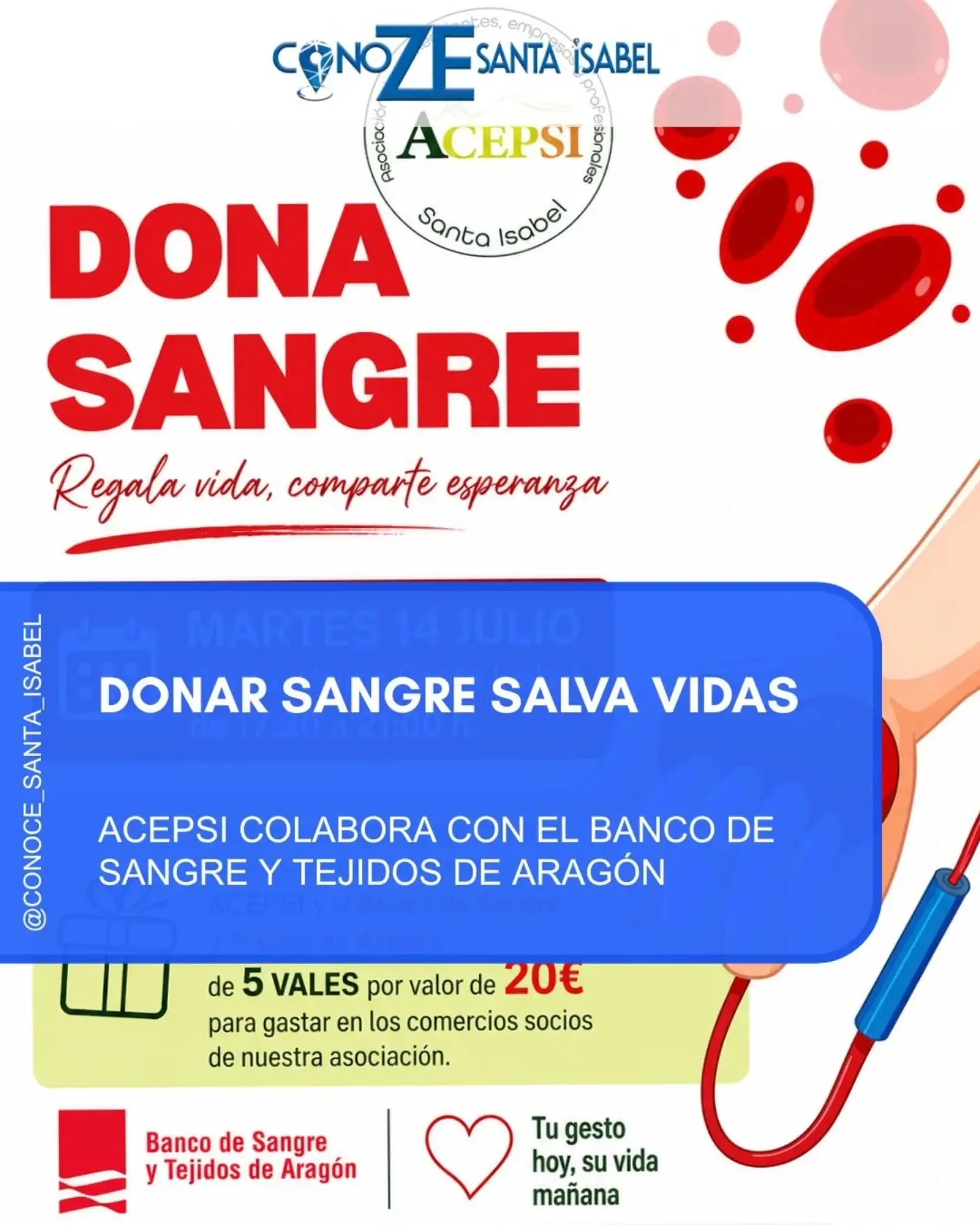 Donar sangre salva vidas