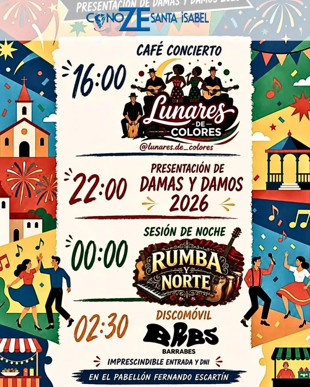 Santa Isabel ya calienta motores