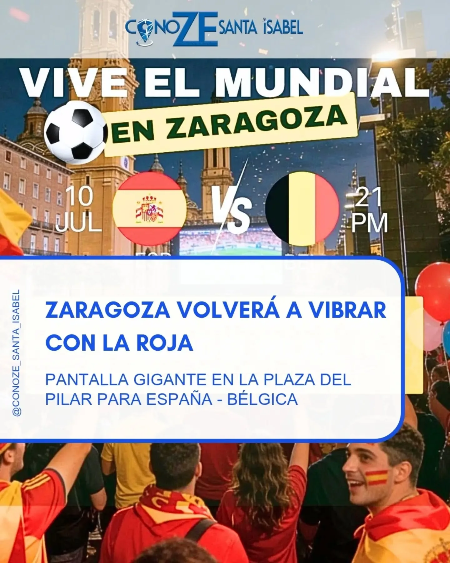 Zaragoza volverá a brillar con la roja