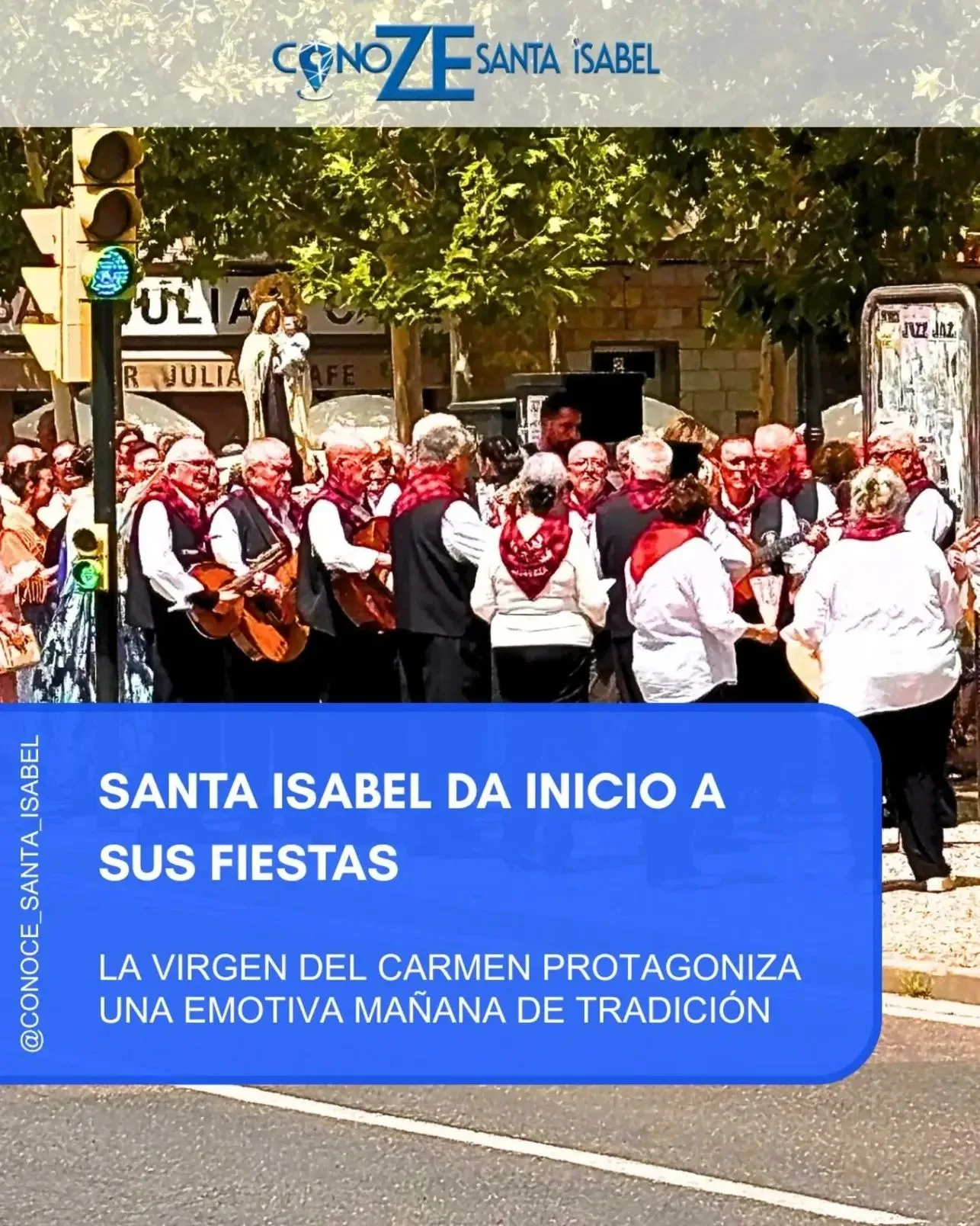 Santa Isabel da inicio a sus fiestas