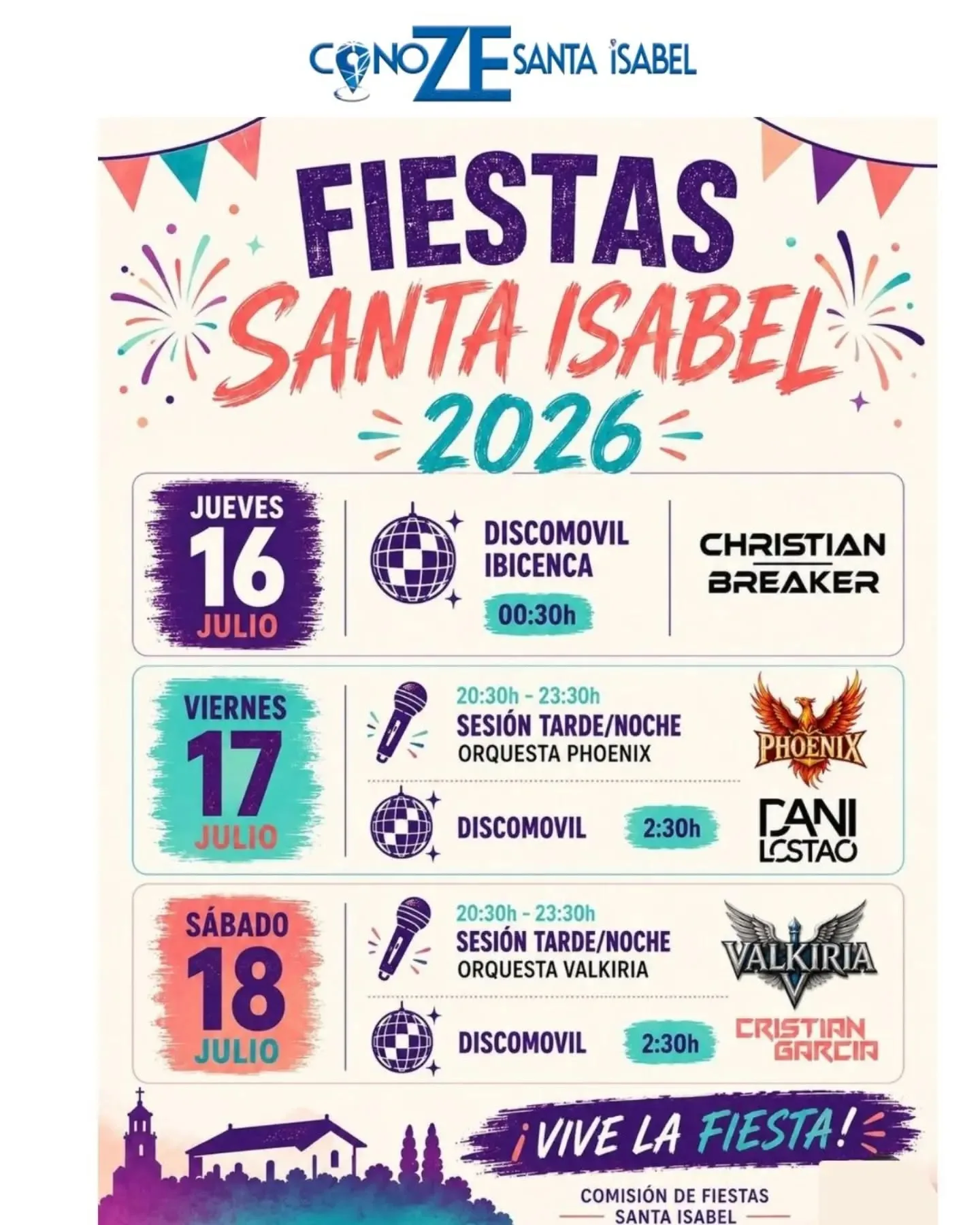 Tres noches para no parar de bailar