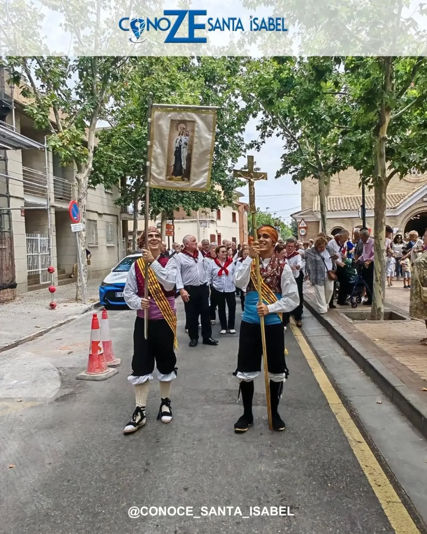 Santa Isabel rinde homenaje a la virgen del Carmen