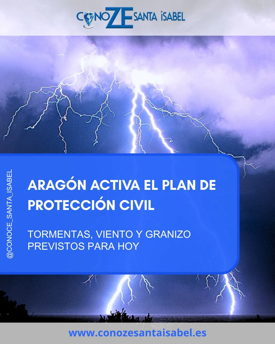 Aragón activa el plan de protección civil