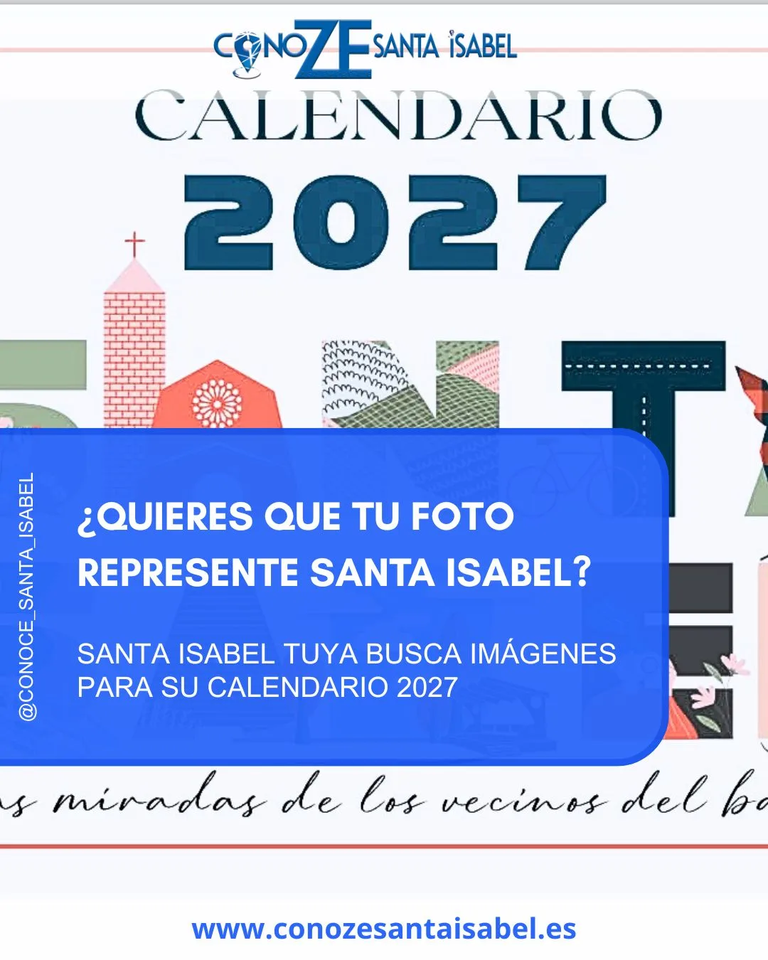 ¿Quieres que tu foto represente Santa Isabel?