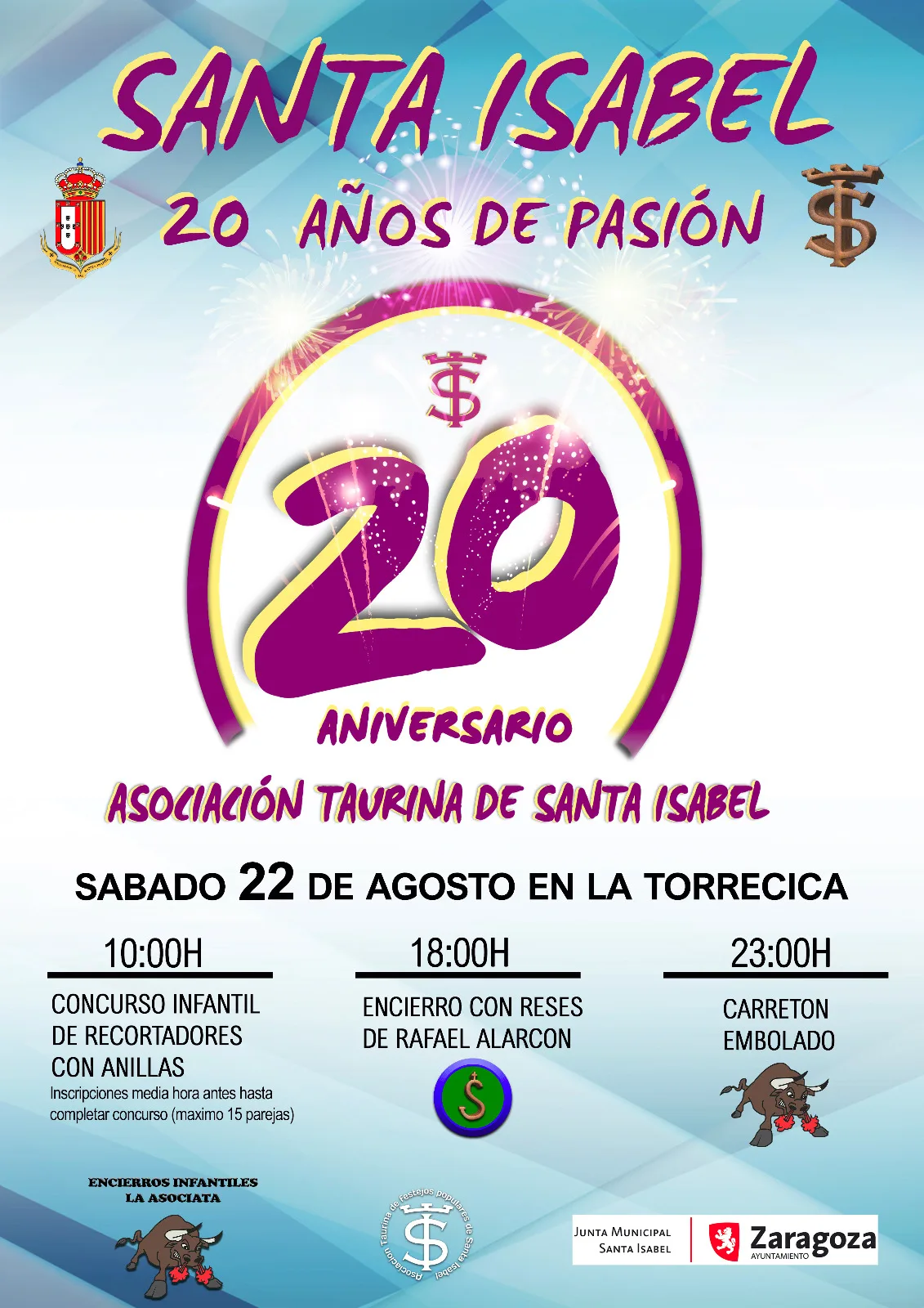 Santa Isabel celebra 20 años de pasión