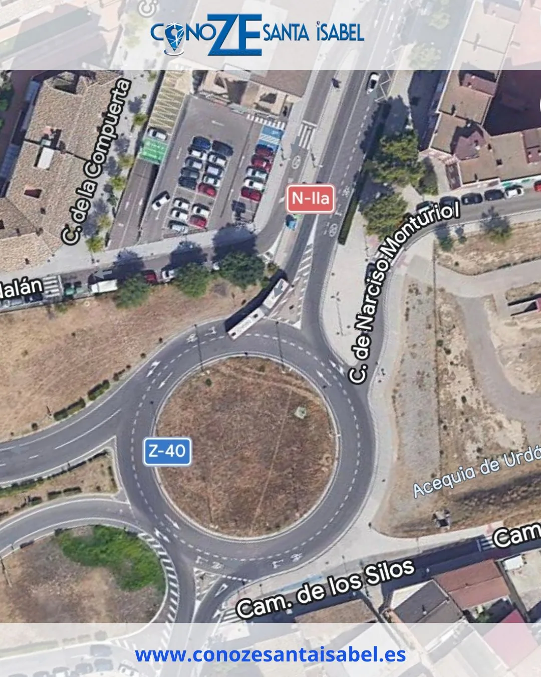 Operación asfalto en Zaragoza