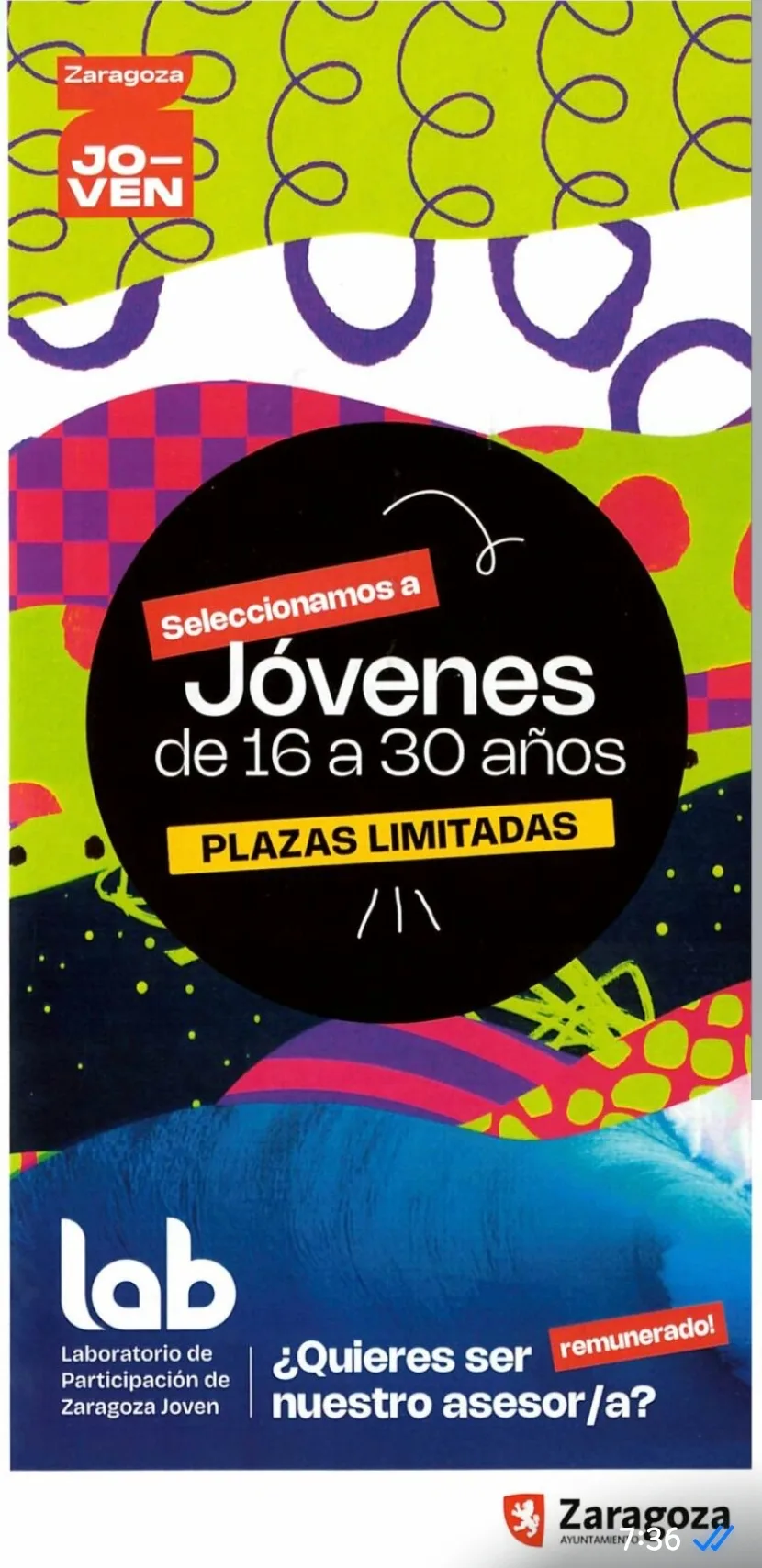 Zaragoza busca jóvenes para diseñar el futuro de la ciudad