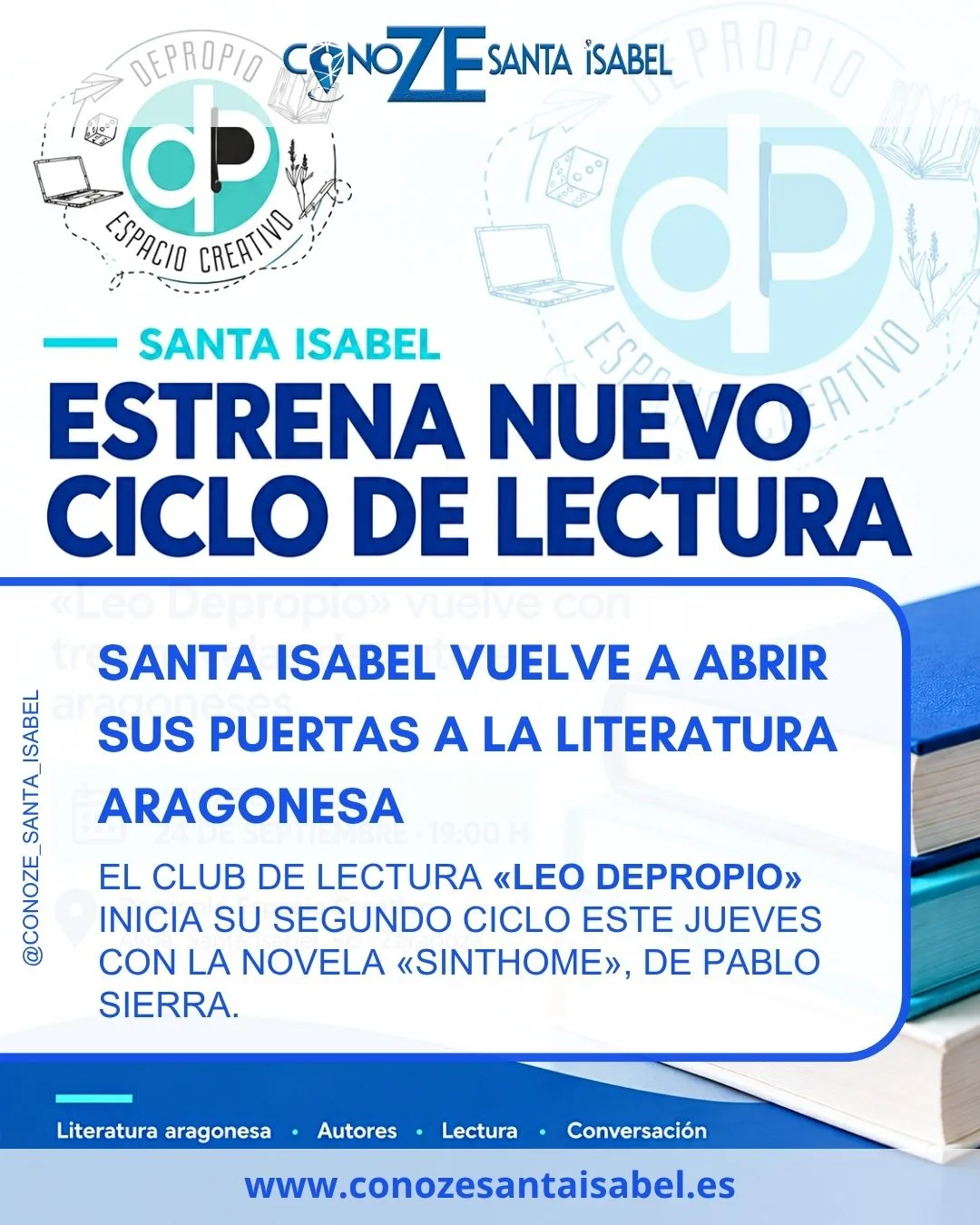 Club de lectura en Santa Isabel: «Leo Depropio» inicia su segundo ciclo