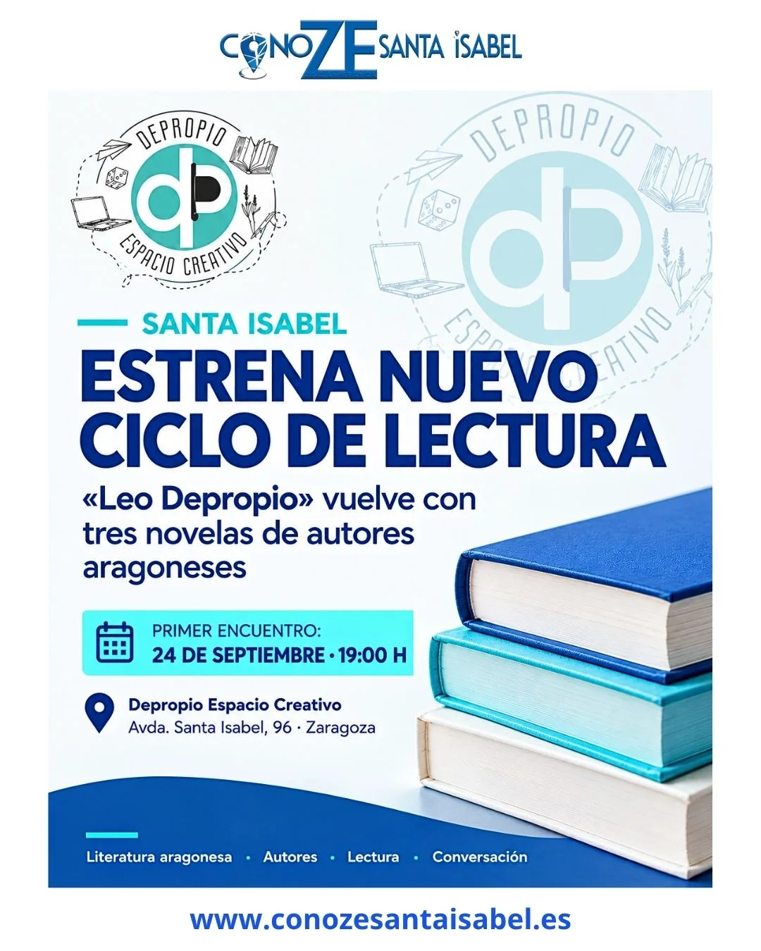 Club de lectura en Santa Isabel: «Leo Depropio» inicia su segundo ciclo